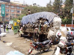 Kathmandu-Müllabfuhr